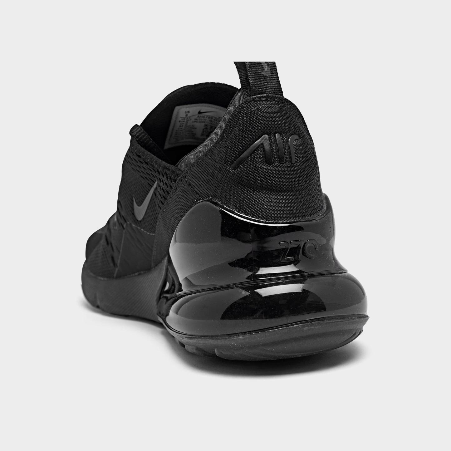 Women's Nithtke Air Max 270 Casual Shoes - Part 1 - Black/Black/Black - Detail shot