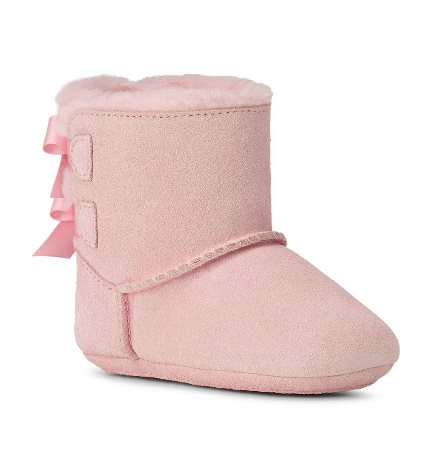 UGG® Baby Bailey Bow Booties - Ribbon Candy
