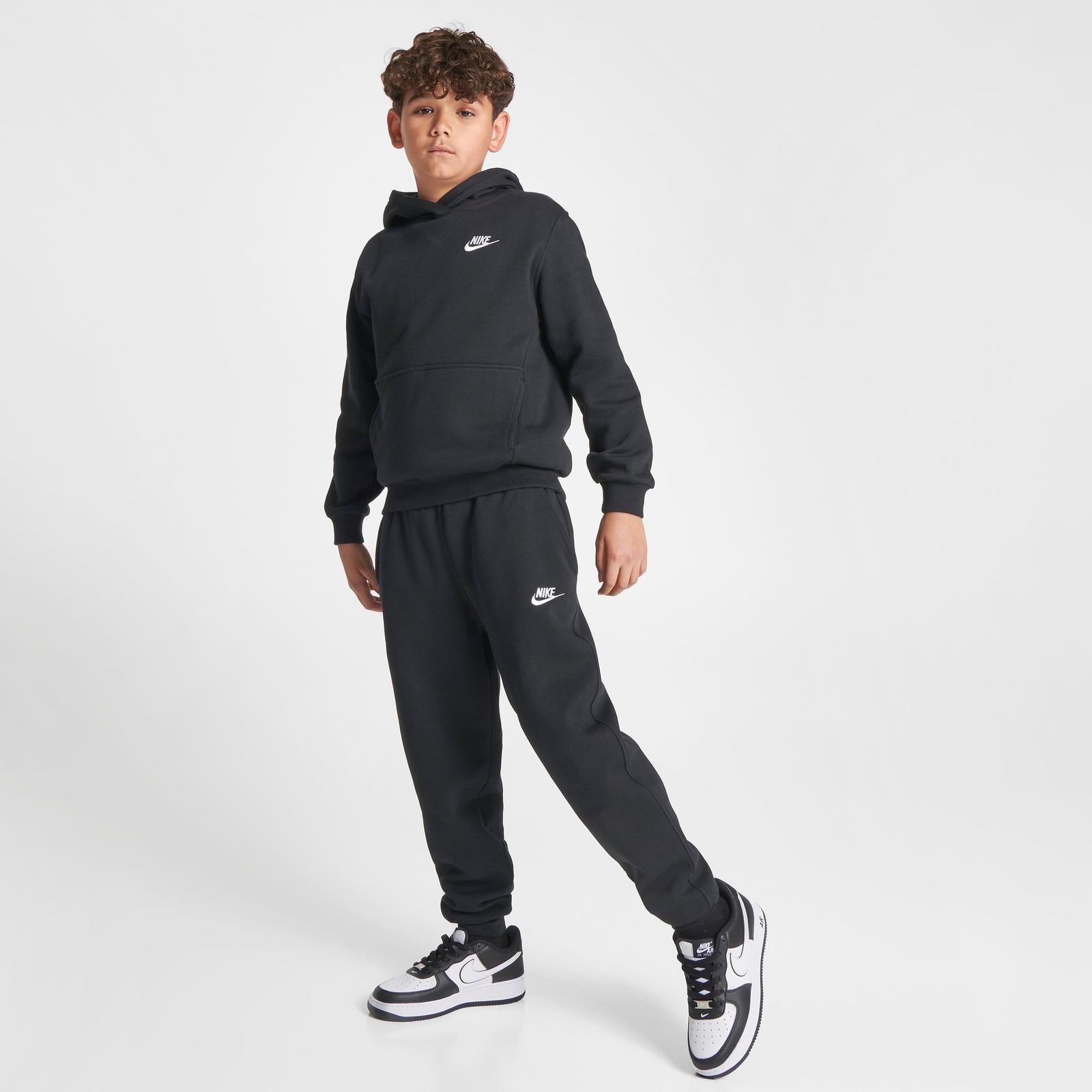 Big Kids' Nike Club Fleece Jogger Pants - Black