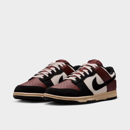 Men's Nithtke Dunk Low Retro Casual Shoes - Part 1 - Bronze Eclipse/Pale Ivory/Pale Vanilla/Black - Both shoes facing left