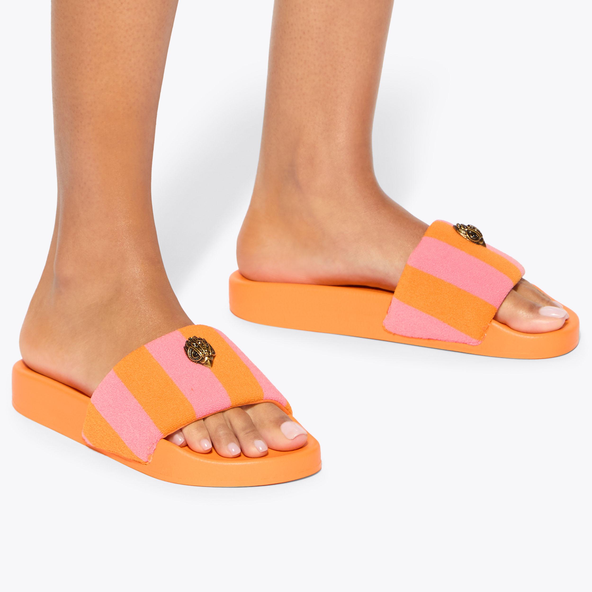 Kurt Geiger London Kurt's Cabana Meena Eagle Slide - Pink - view 2