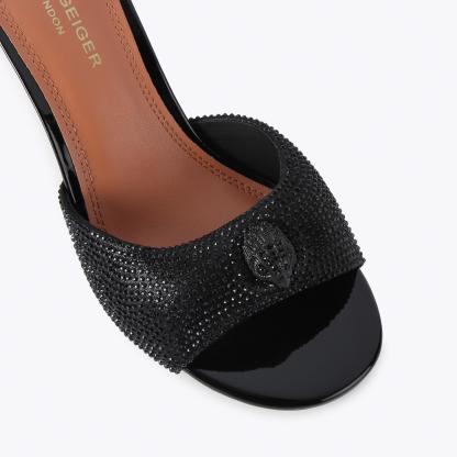 Kurt Geiger London Oxford Heel Mule Dr - Black - view 5