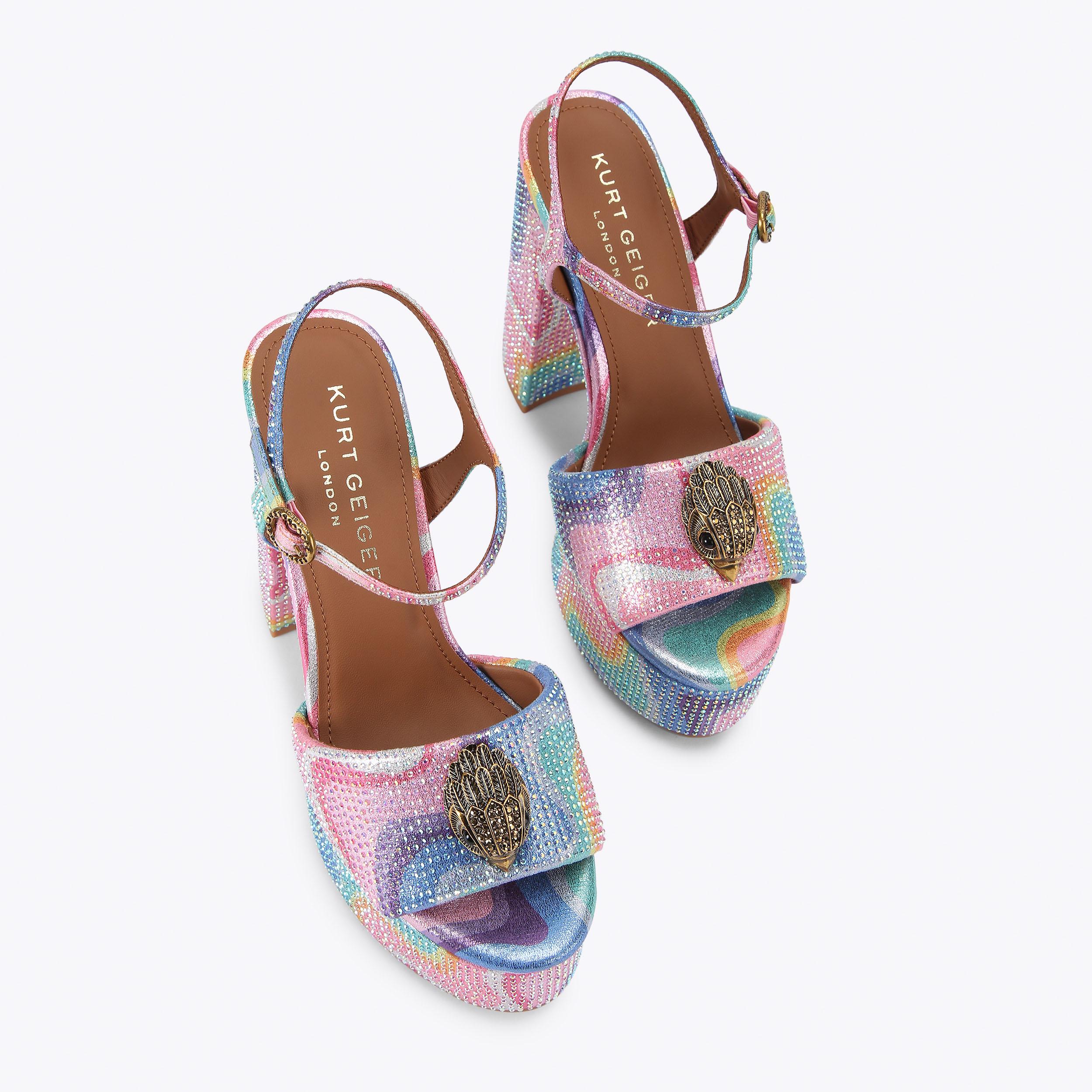Kurt Geiger London Kensington Platform Heel - Multi Colored - view 3