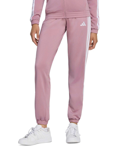 adidas Women's Tricot 3-Stripes Track Pants - Magic Mauve/white