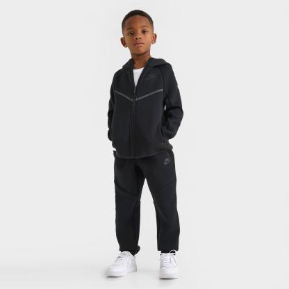 Little Kids' Nike Tech Fleece Full-Zip Set - Black