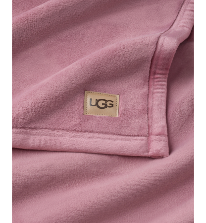 UGG® Coco Soft Throw, 50" x 70" - Dusty Orchid