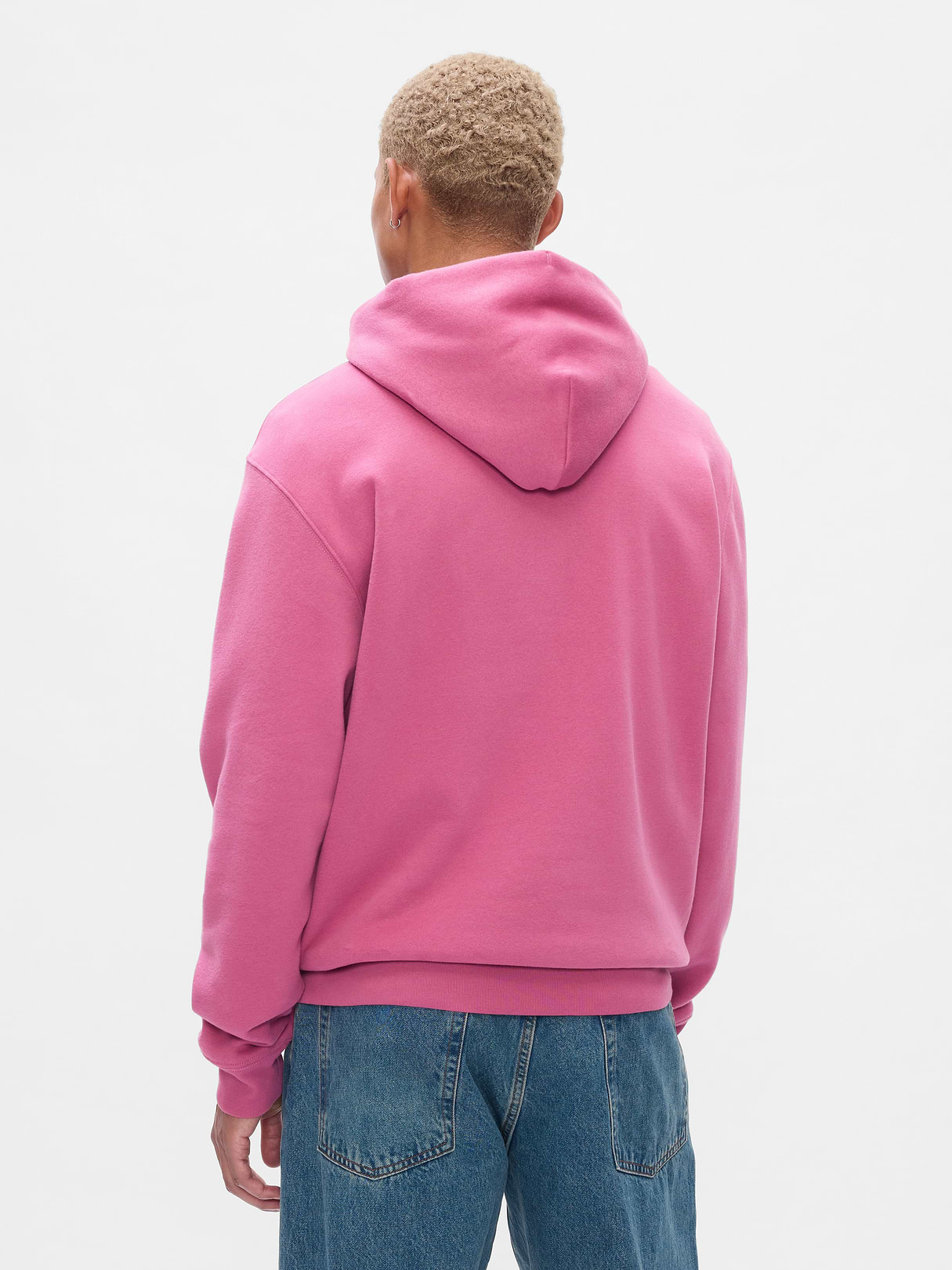 Adult VintageSoft Arch Logo Hoodie - RED VIOLET