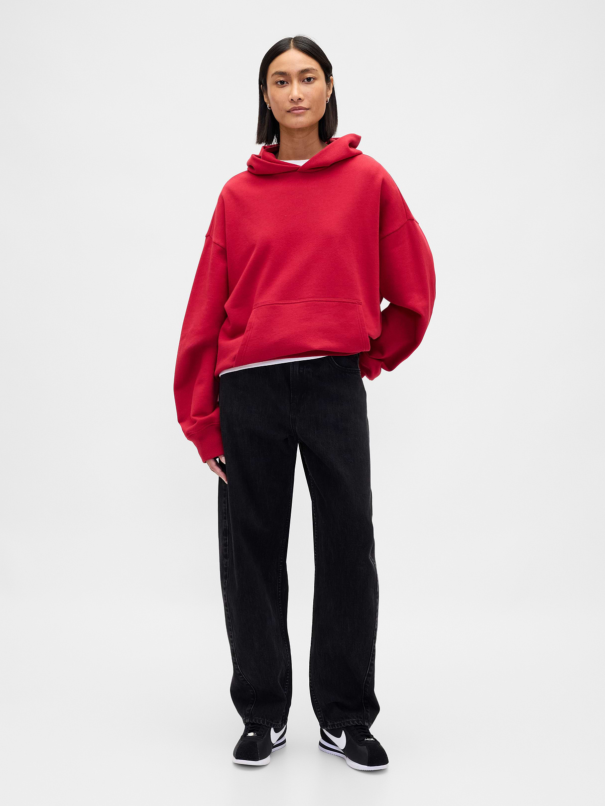 Adult Heavyweight Oversized Hoodie - sled
