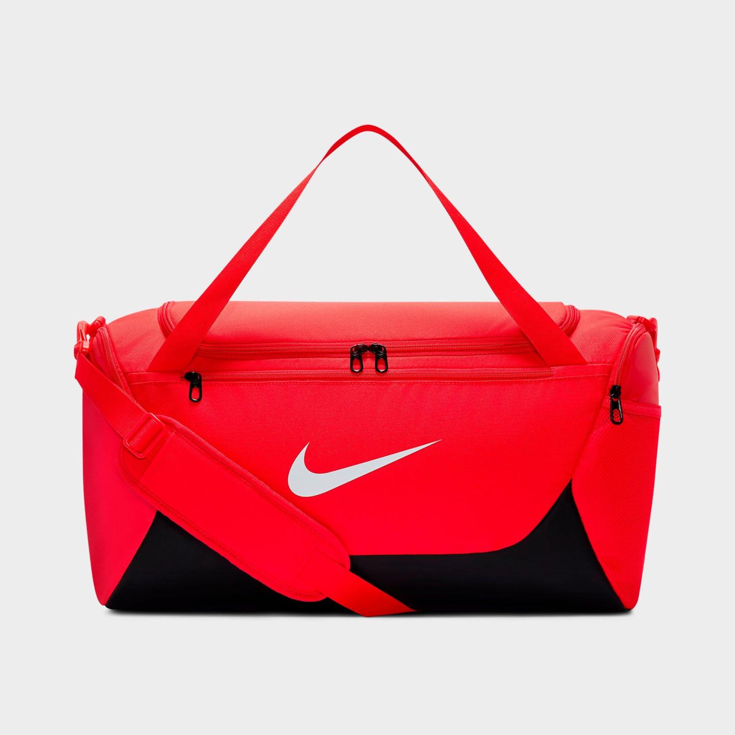 Nithtke Brasilia Training Duffel Bag (Small, 40L) - University Red/Black/White