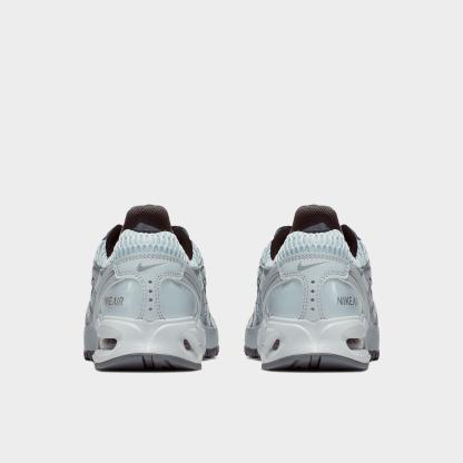 Women's Nithtke Air Max Torch 4 Casual Shoes - Pure Platinum/Cool Grey/Wolf Grey/Black - Back view