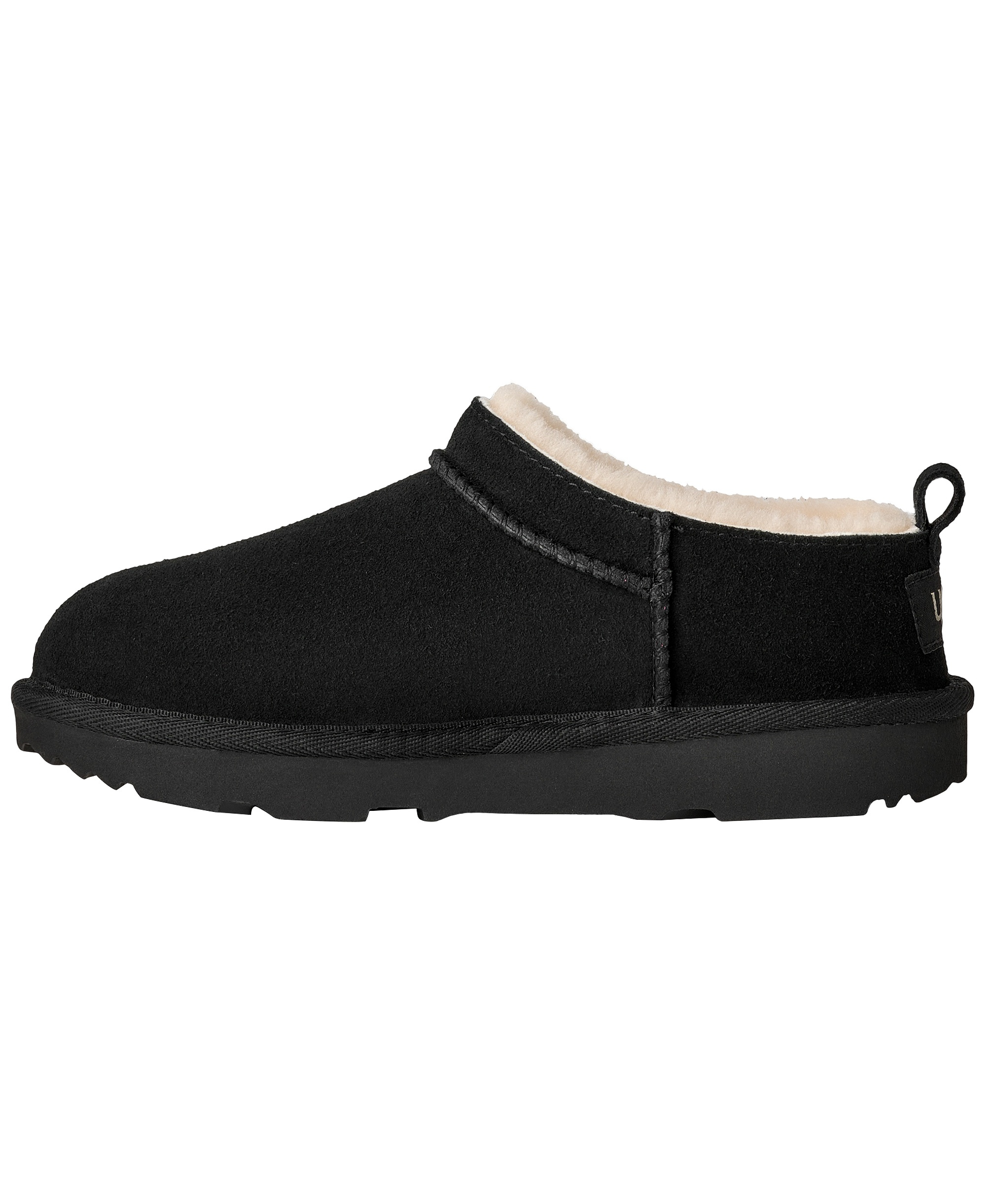UGG® Kids' Classic Micro Slip-On Booties - Black