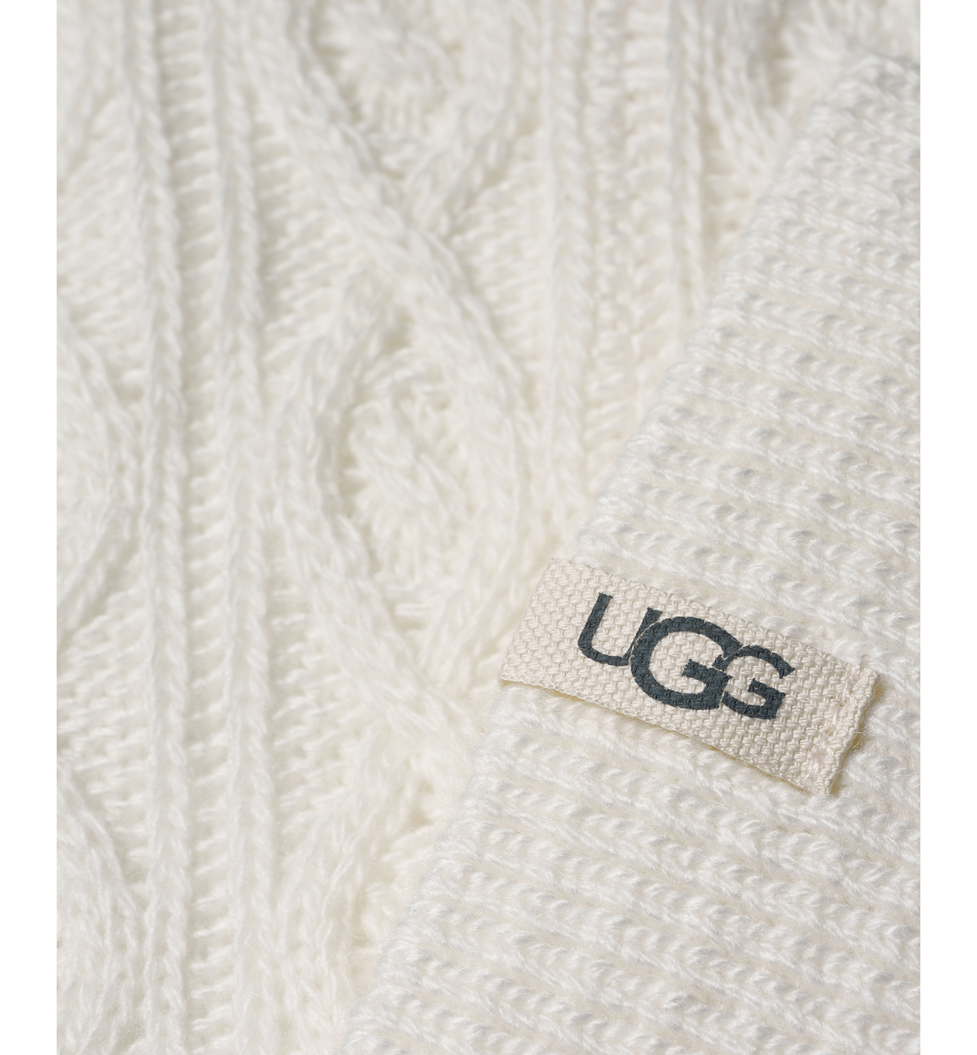 UGG® Women's Rensa Cable-Knit Knee-High Socks - Cream