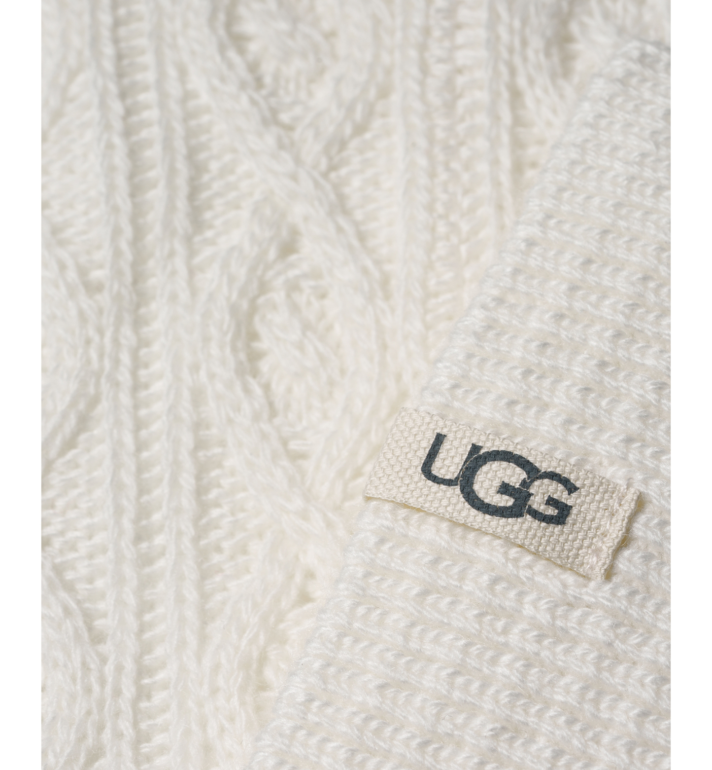 UGG® Women's Rensa Cable-Knit Knee-High Socks - Cream