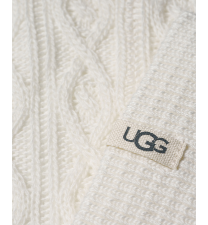 UGG® Women's Rensa Cable-Knit Knee-High Socks - Cream