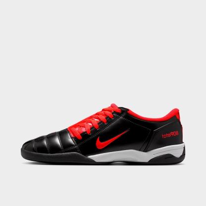Men's Nithtke Total 90 Casual Shoes - Part 2 - Black/White/Black/Bright Crimson - Left shoe facing left. Outside of the shoe.