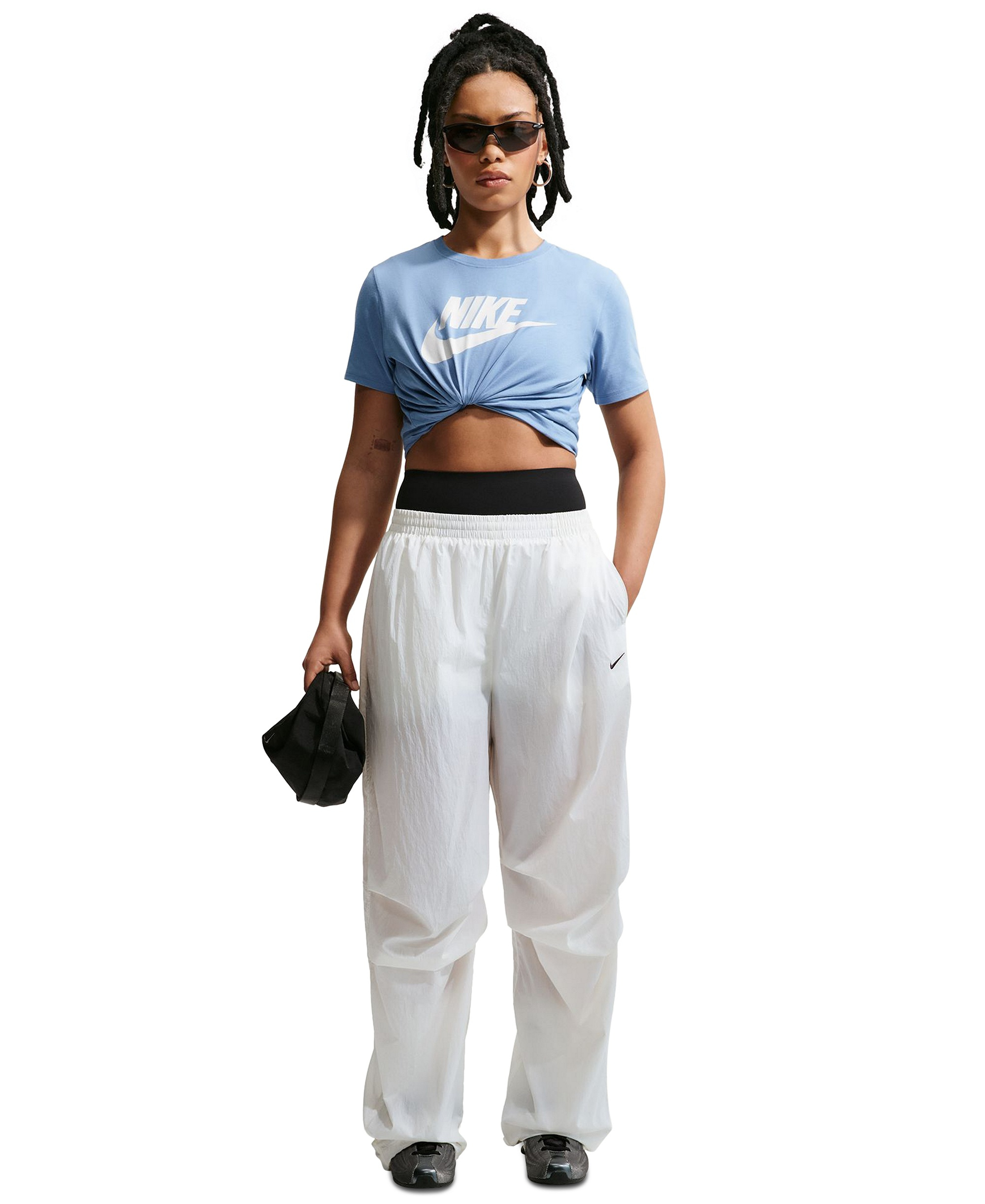 Nike Women's Sportswear Essentials Logo T-Shirt - Work Blue