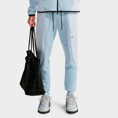 Men's Nithtke Tech Fleece Pro Colorblock Jogger Pants - Light Armory Blue/Football Grey/Black