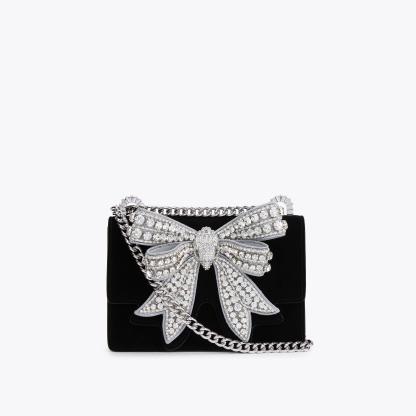 Kurt Geiger London Small Shoreditch Bow Bag - Black