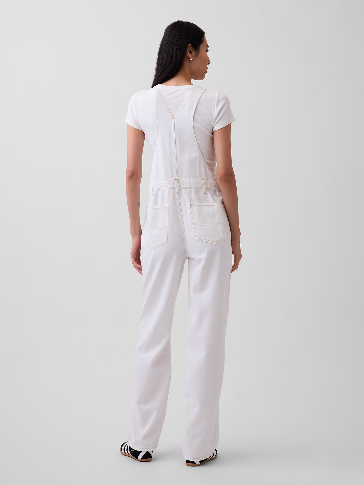 Loose Overalls - Fresh white
