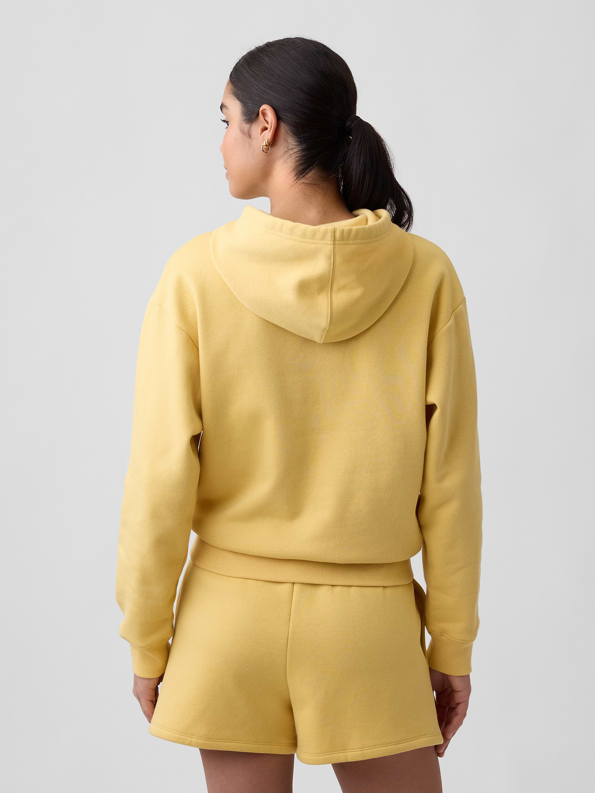 Relaxed Gap Logo Hoodie - French almond yellow