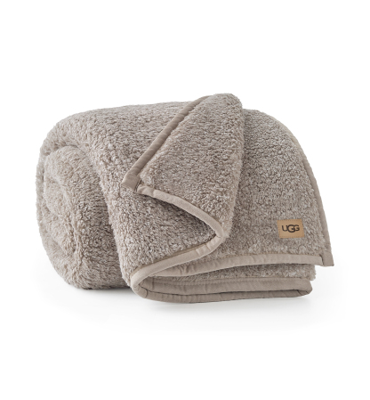 UGG® Classic UGGfluff Throw, 50" x 70" - Fawn