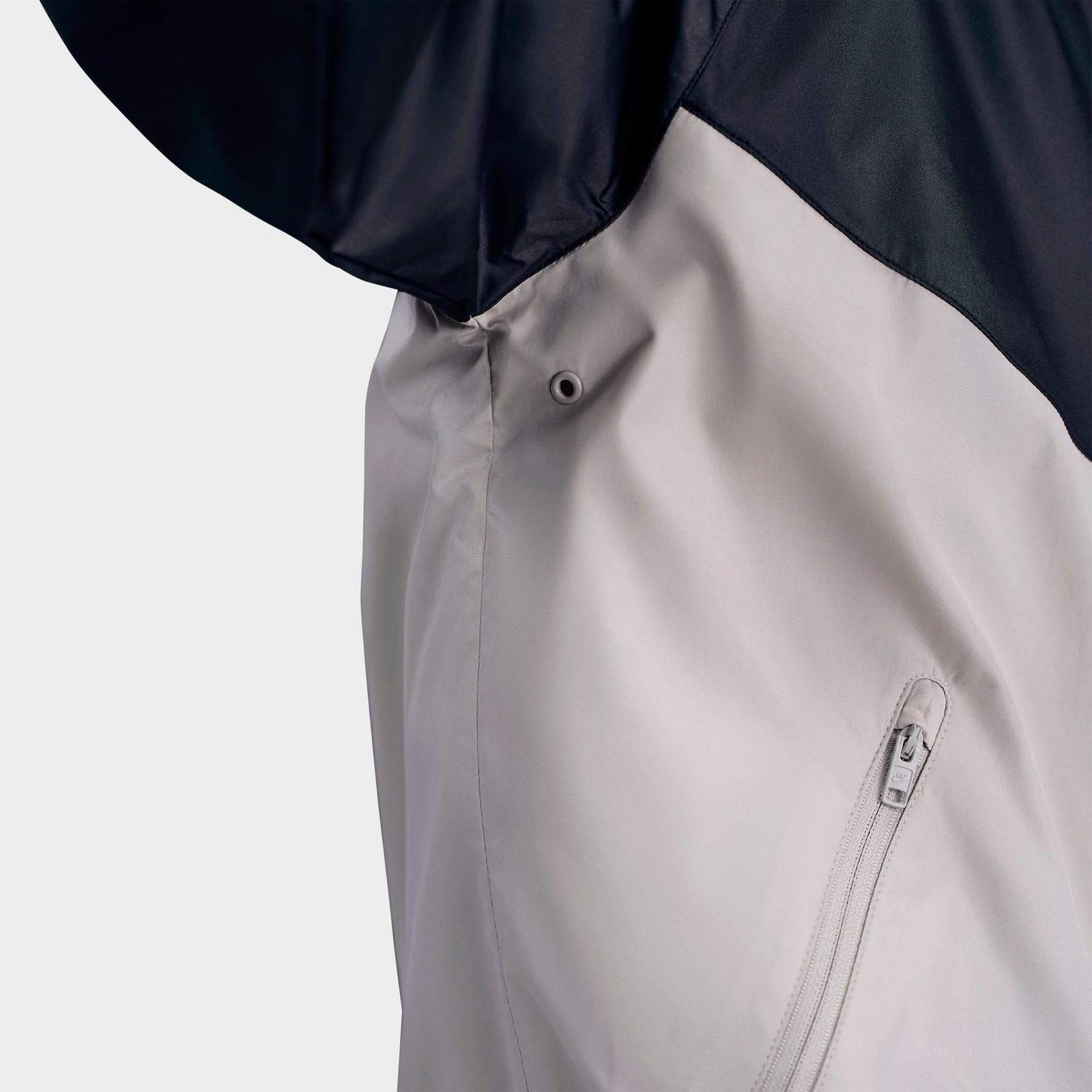 Men's Nike Windrunner Lined Jacket - Black/Cream II
