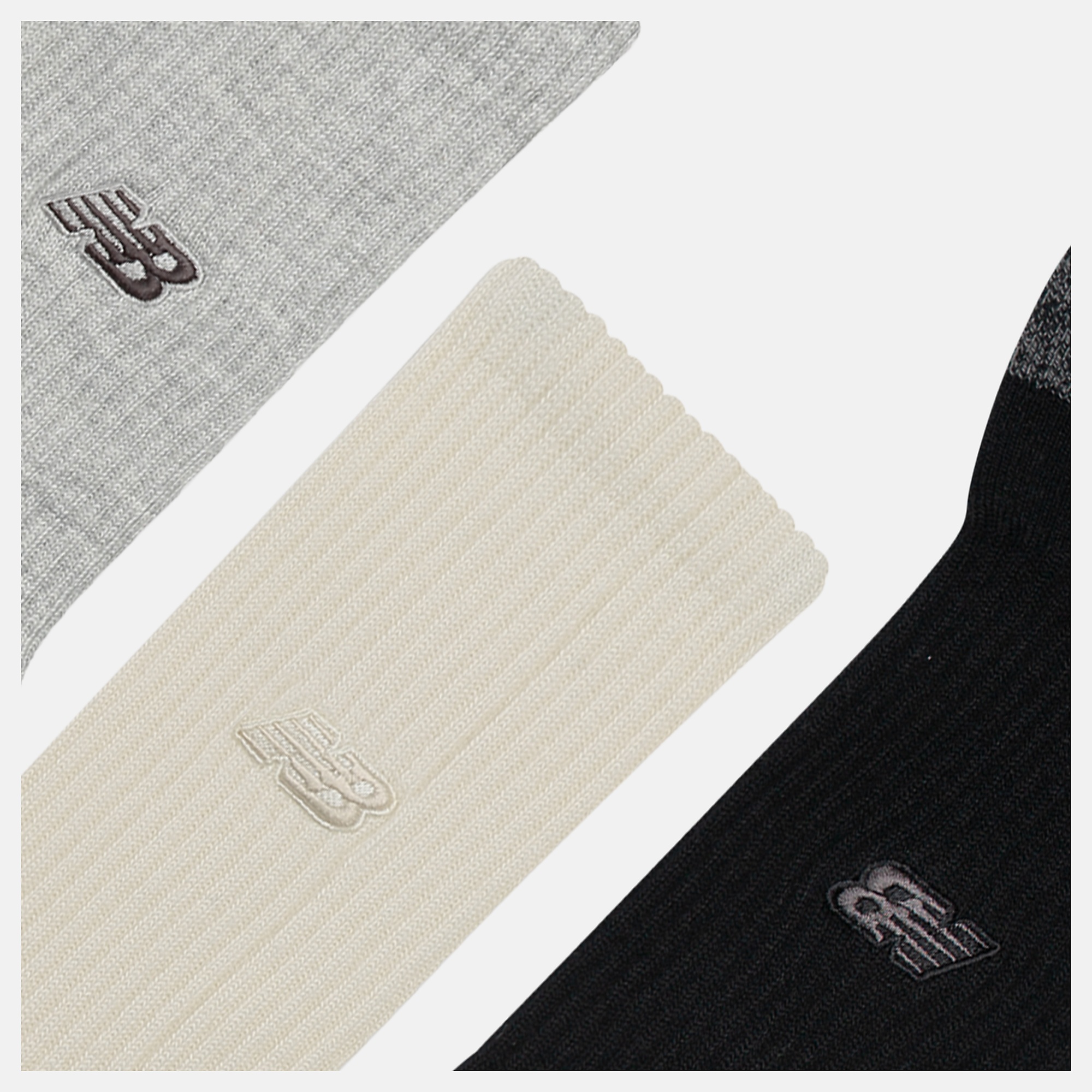 New Balance Active Premium Crew 3 Pack, AC98743AS