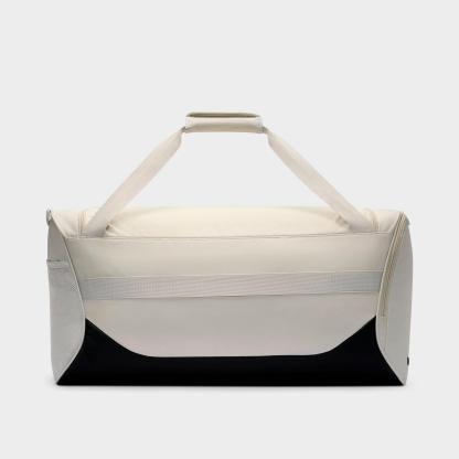 Nithtke Brasilia Training Duffel Bag (Medium, 60L) - Light Bone/Black/Black