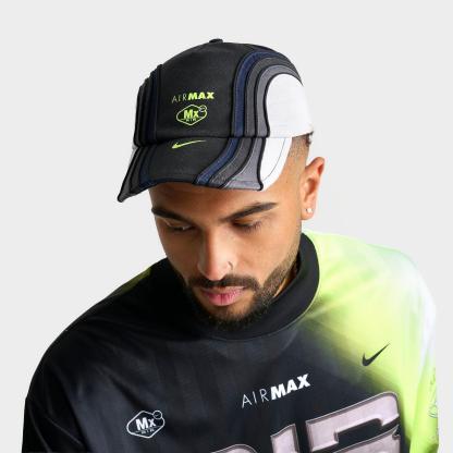 Nike Club Air Max Unstructured Strapback Hat - Black/Green