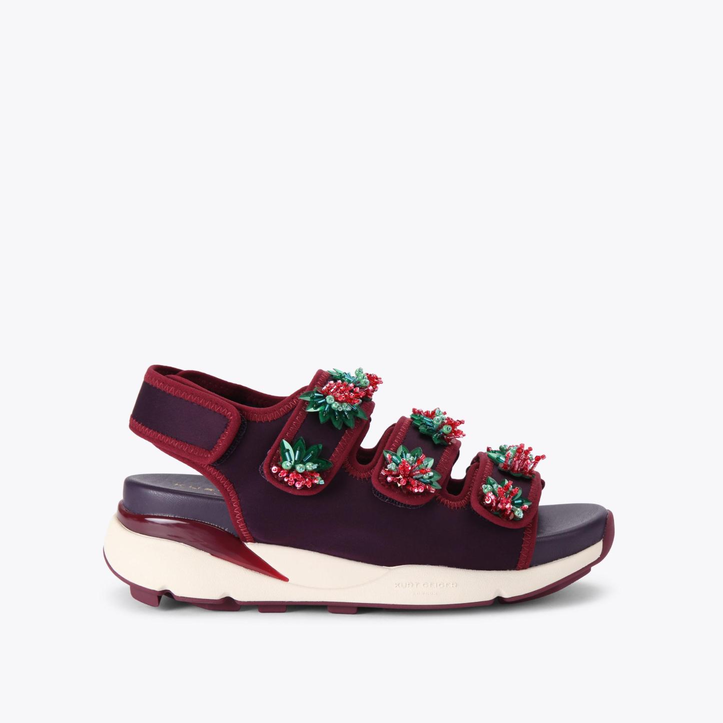 Kurt Geiger London Kurt Runner Sandal - Red