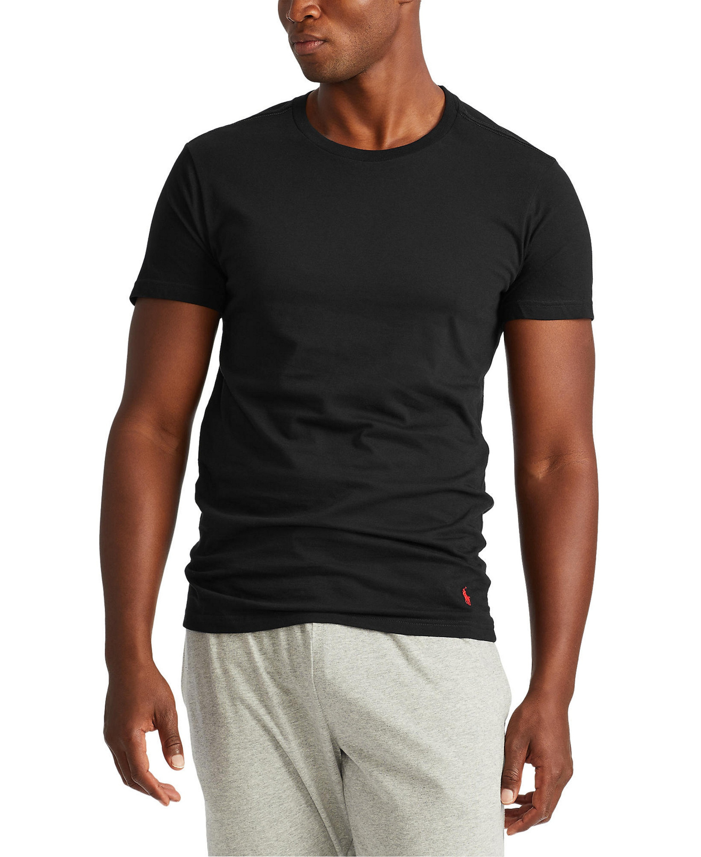 Polo Ralph Lauren Men's 3-Pack Slim Fit Crewneck Undershirt - Andover / Madison / Black