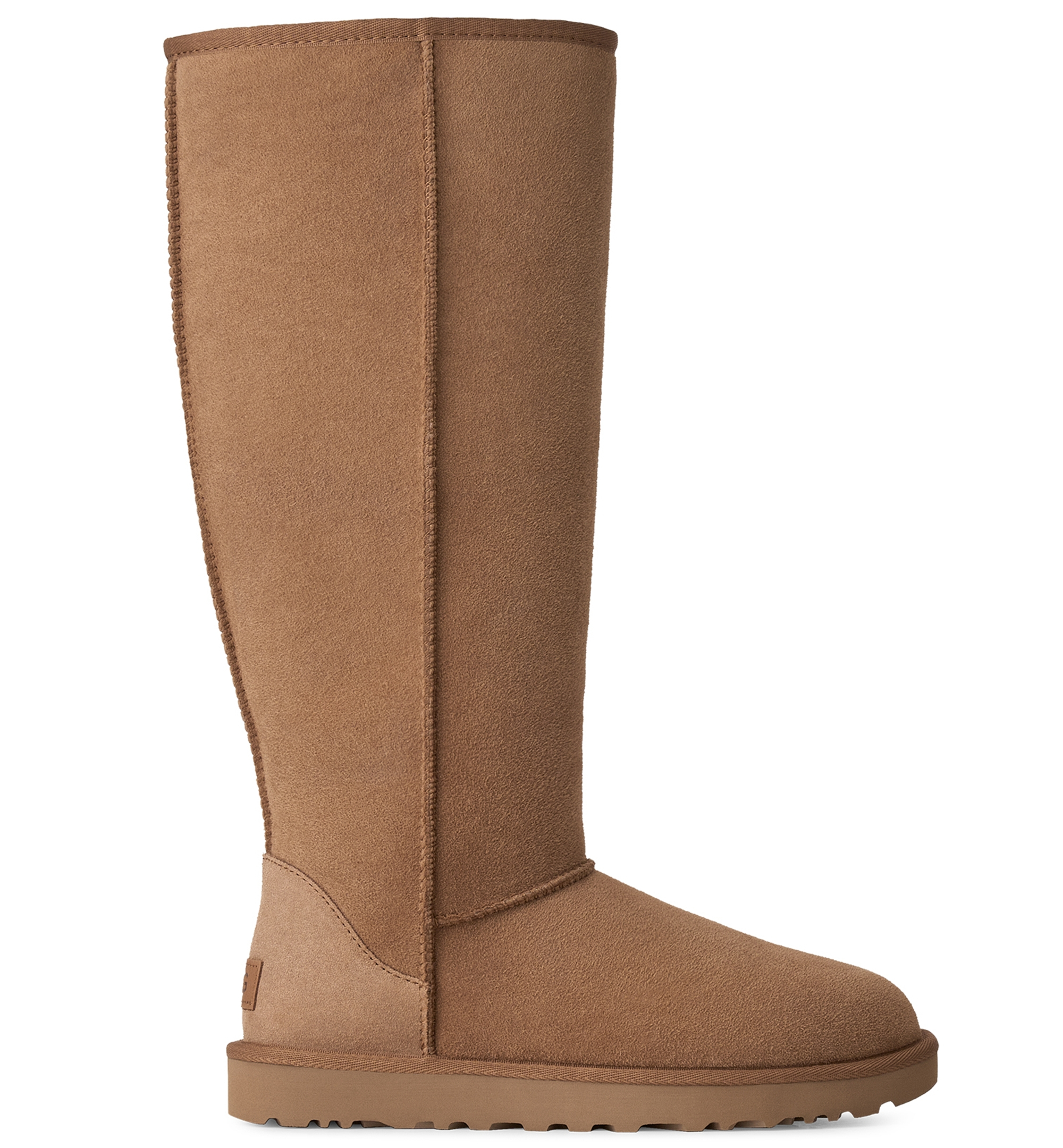 UGG® Women's Classic Ultra Round Toe Tall Boots - Chestnut
