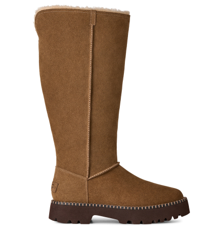 UGG® Women's Uptowner Round Toe Tall Boots - Light Bronze