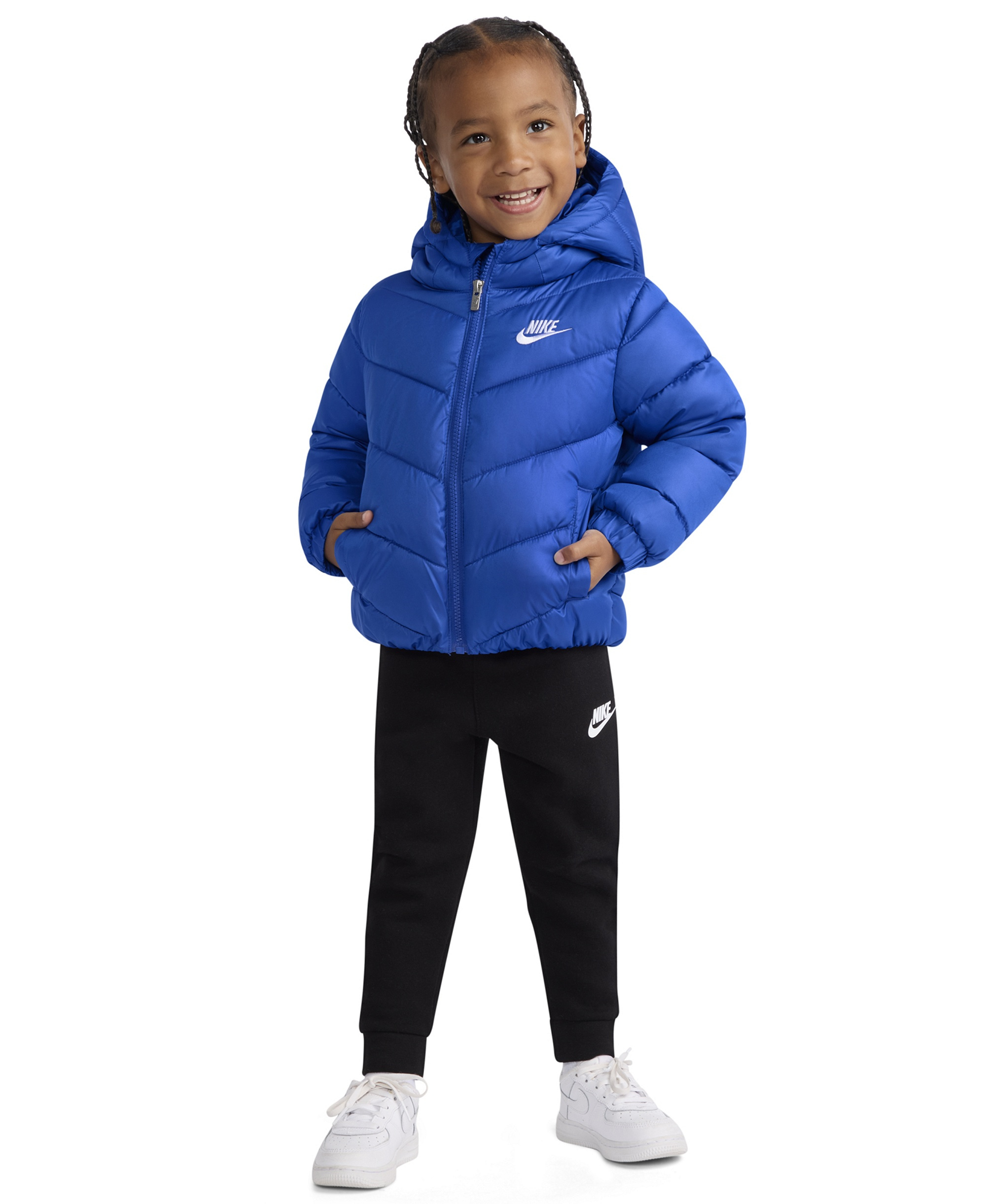Nike Boys' Toddler 2T-4T Sportswear Neutral All Day Play Puffer Jacket - Game Royal