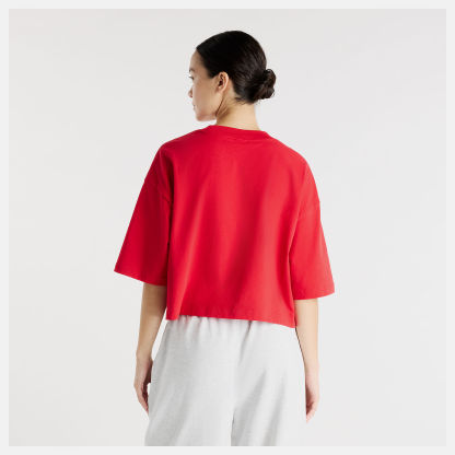 New Balance Boston City Waist Length T-Shirt, WT61W25ATRE