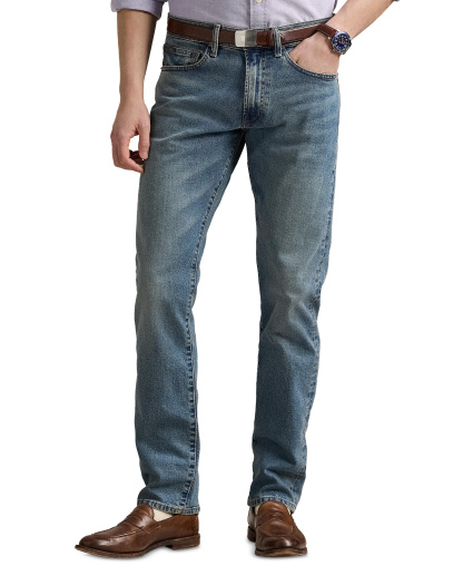 Polo Ralph Lauren Men's Varick Slim Straight Jeans - Blue