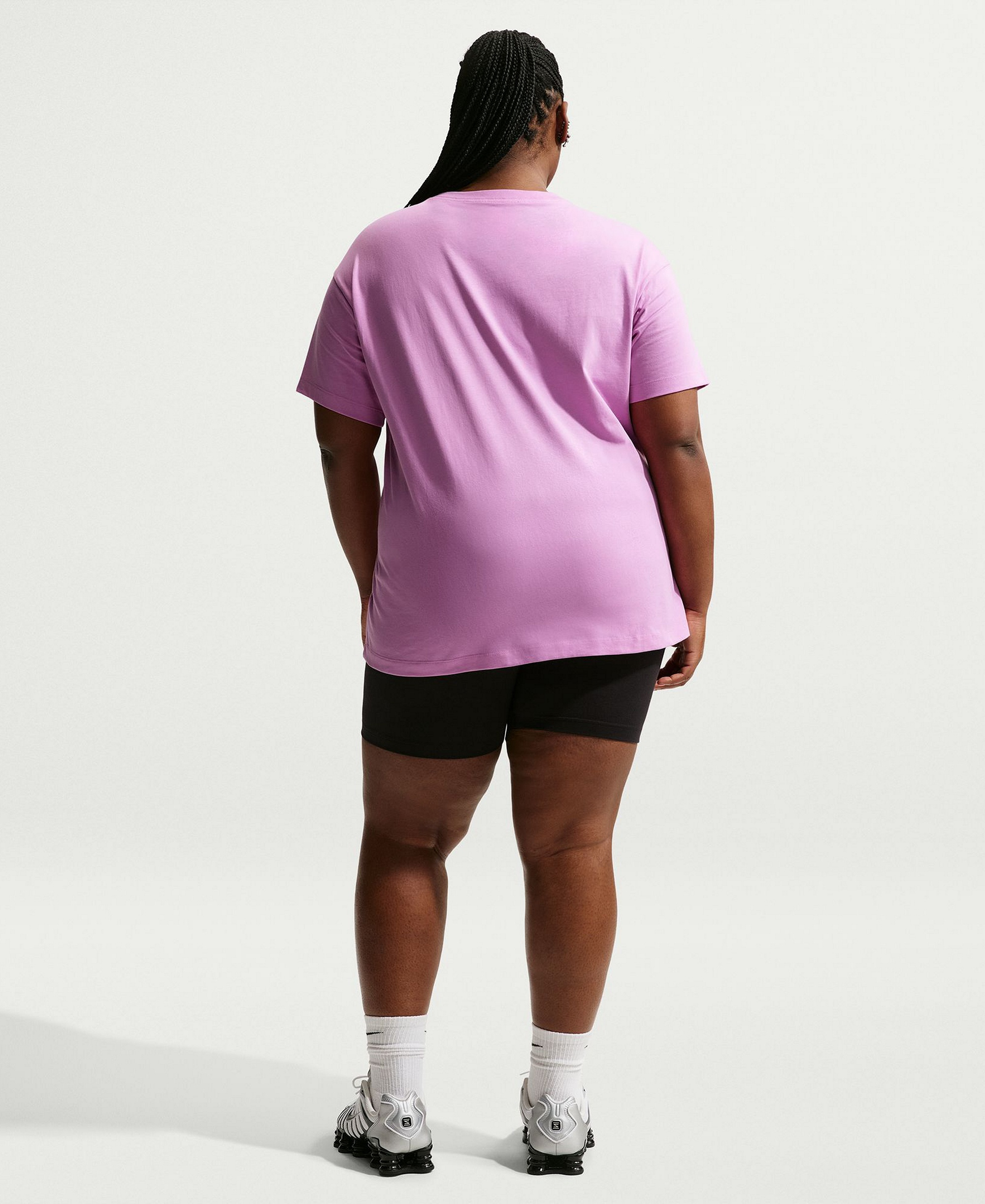 Nike Women's Sportswear Crewneck T-Shirt - Light Magenta