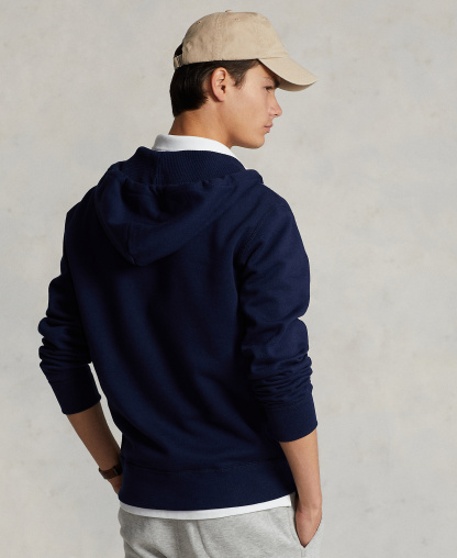 Polo Ralph Lauren Men's Signature Fleece Hoodie - Cruise Navy