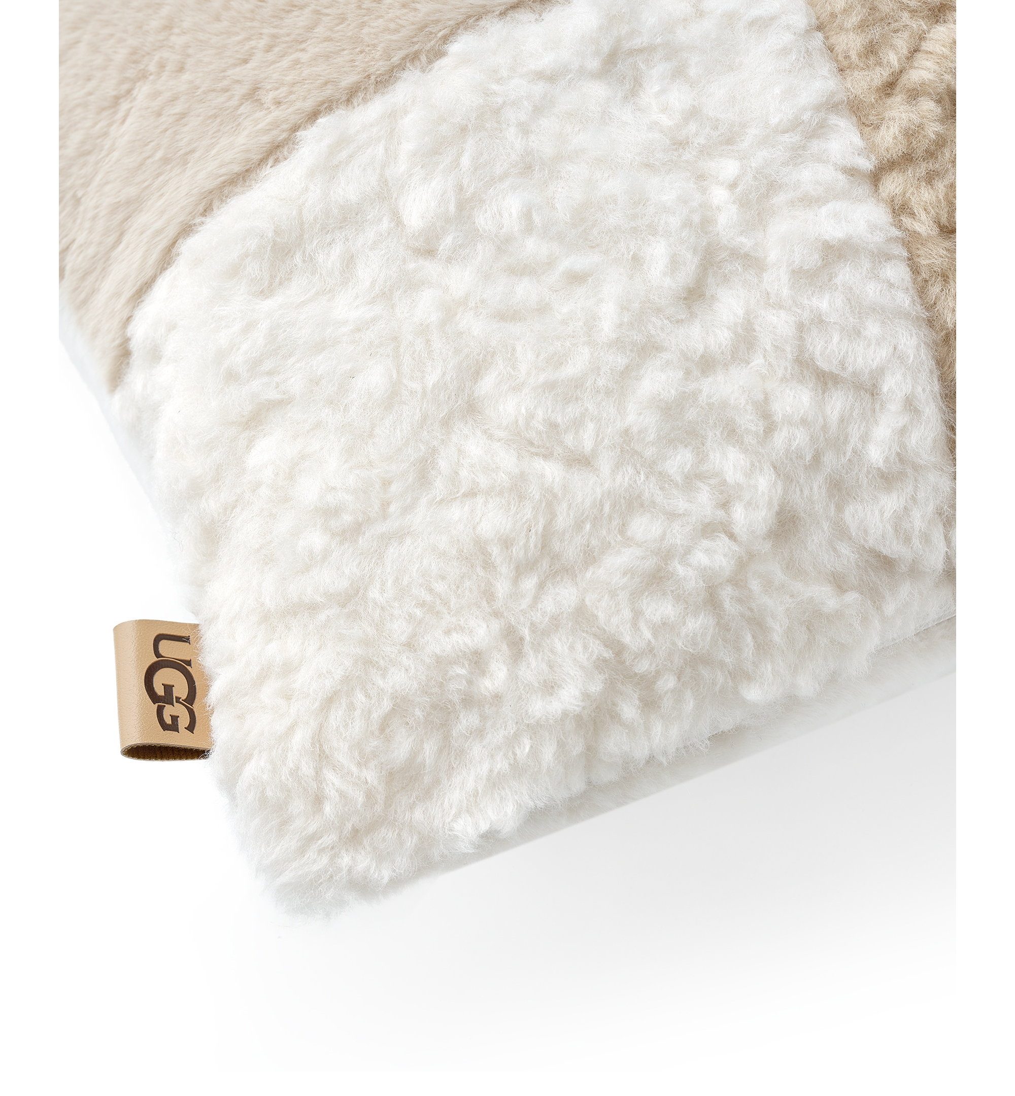UGG® Sibel Textured Decorative Pillow, 14" x 30" - Cream