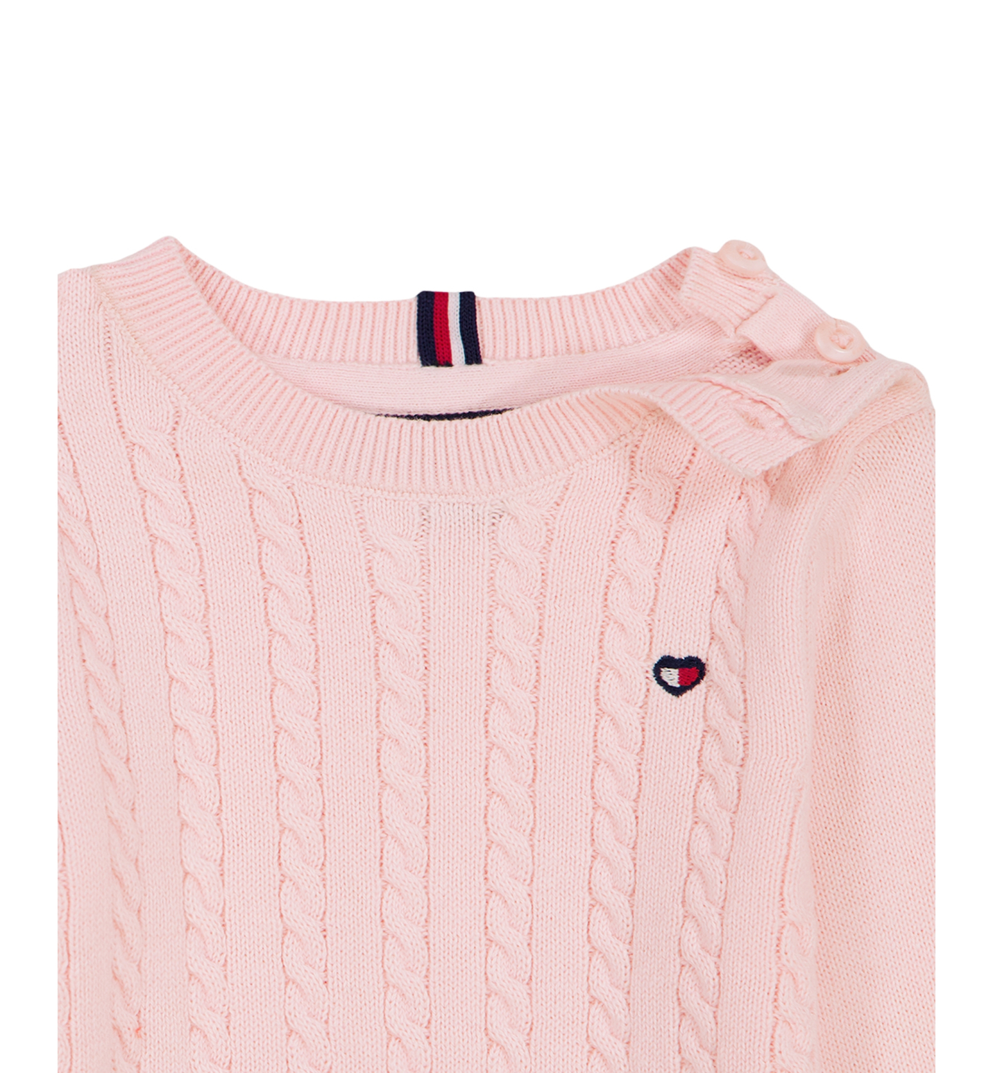 Tommy Hilfiger Baby Girls' Crewneck Coverall and Hat, 2-Piece Set - Pink