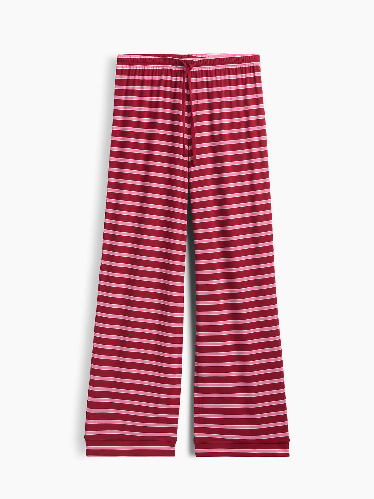 SoftMade Modal PJ Pants - Pink & red stripe