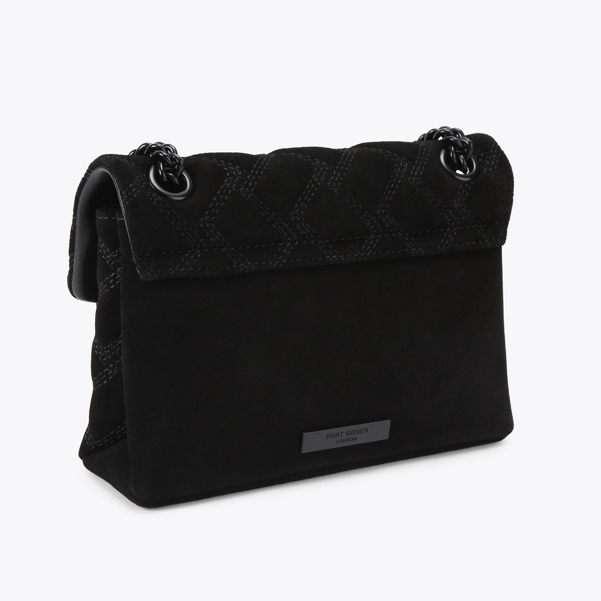 Kurt Geiger London Mini Kensington Drench Bag - Black - view 4