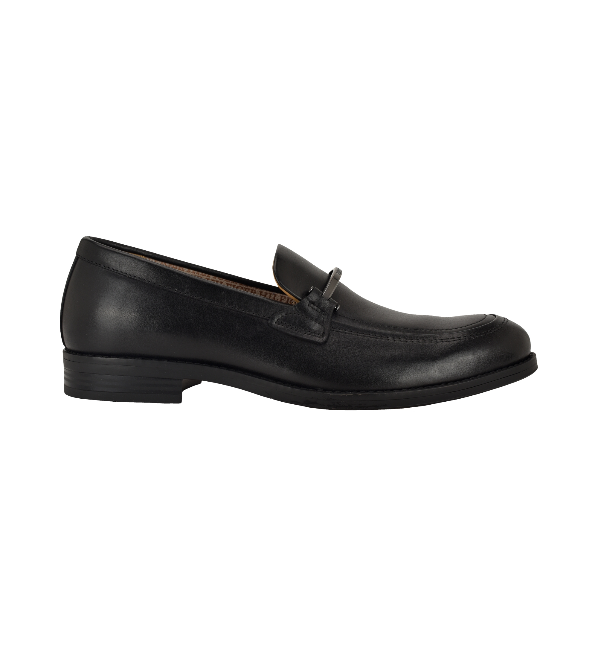 Tommy Hilfiger Men's Jezzon Leather Dress Loafers - Black Leather