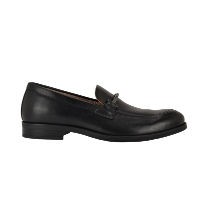 Tommy Hilfiger Men's Jezzon Leather Dress Loafers - Black Leather