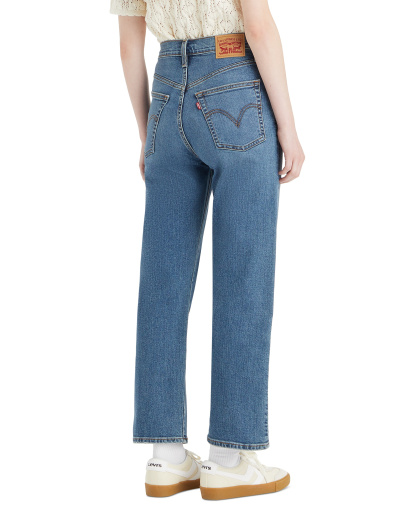 Levi's Women's Ribcage High-Rise Straight Ankle Jeans - Elevated Taste