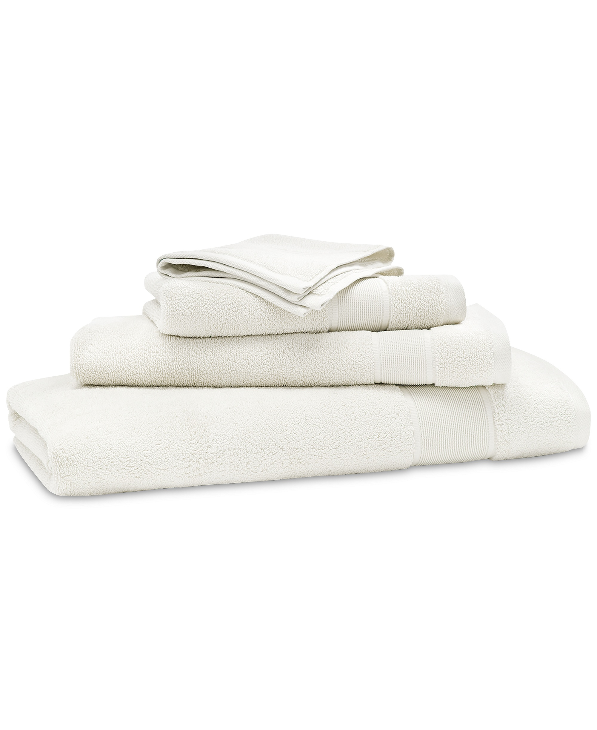 Lauren Ralph Lauren Sanders Solid Antimicrobial Cotton Bath Towel, 30" x 56" - Linen Cream