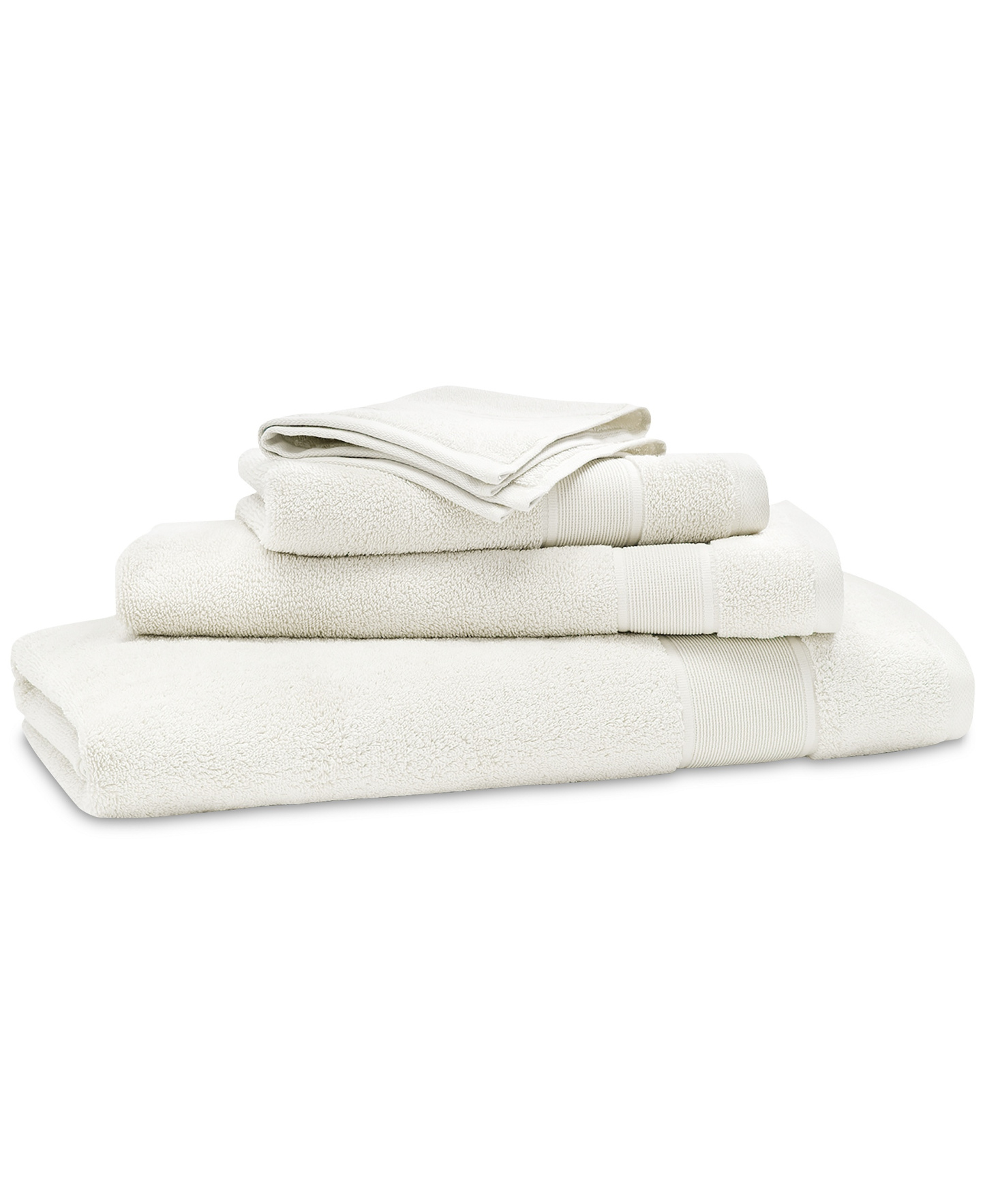 Lauren Ralph Lauren Sanders Solid Antimicrobial Cotton Bath Towel, 30" x 56" - Linen Cream