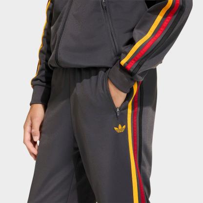 Big Kids' adidas Originals Firebird Track Pants - Utility Black/Collegiate Gold - view 4