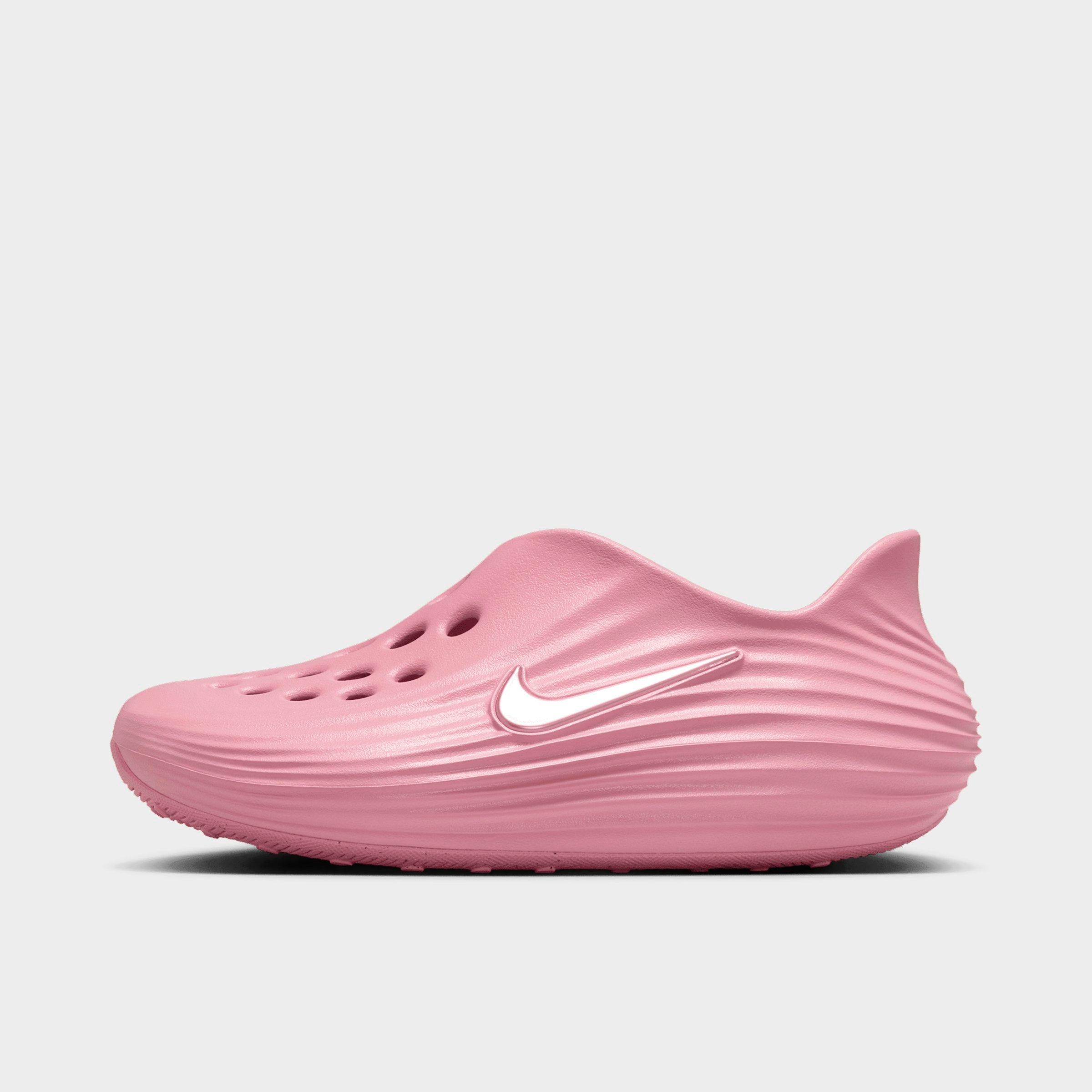 Big Kids' Nithtke ReactX Rejuven8 Recovery Casual Shoes - Elemental Pink/Elemental Pink/Elemental Pink - Left shoe facing left. Outside of the shoe.