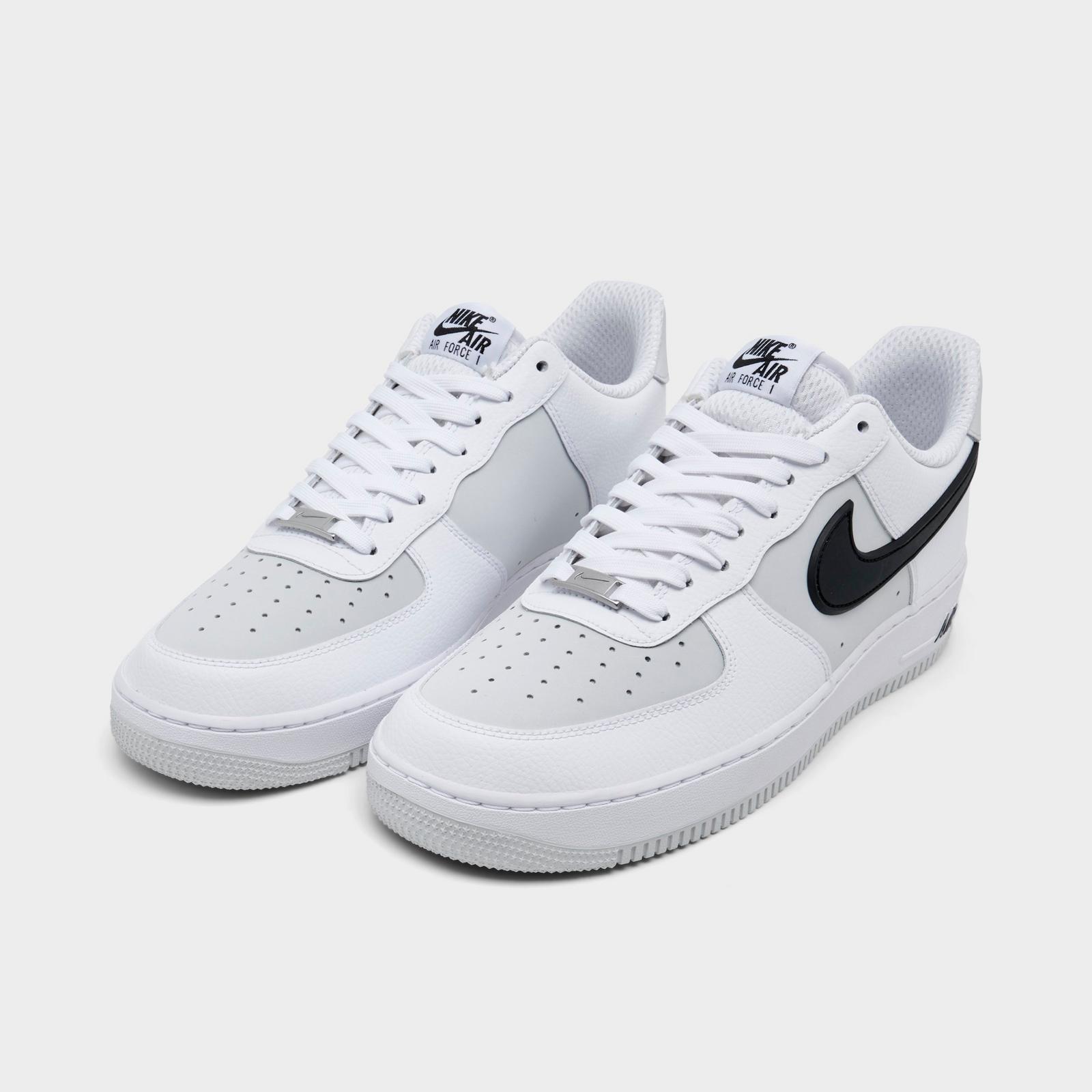 Men's Nike Air Force 1 '07 LV8 Casual Shoes - Black/Iron Grey/Light Smoke Grey (IR1475-100)